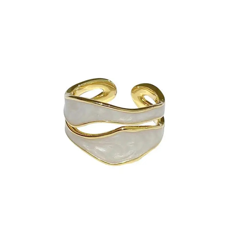 RETRO GOLD ADJUSTABLE RING