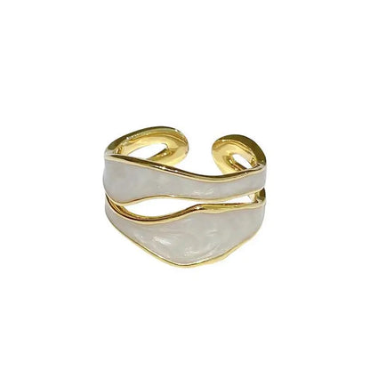 RETRO GOLD ADJUSTABLE RING