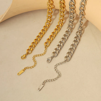 SPLICE CHAINS CHOKER NECKLACE