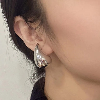 CHIC EXAGGERATE BIG WATERDROP EARRINGS