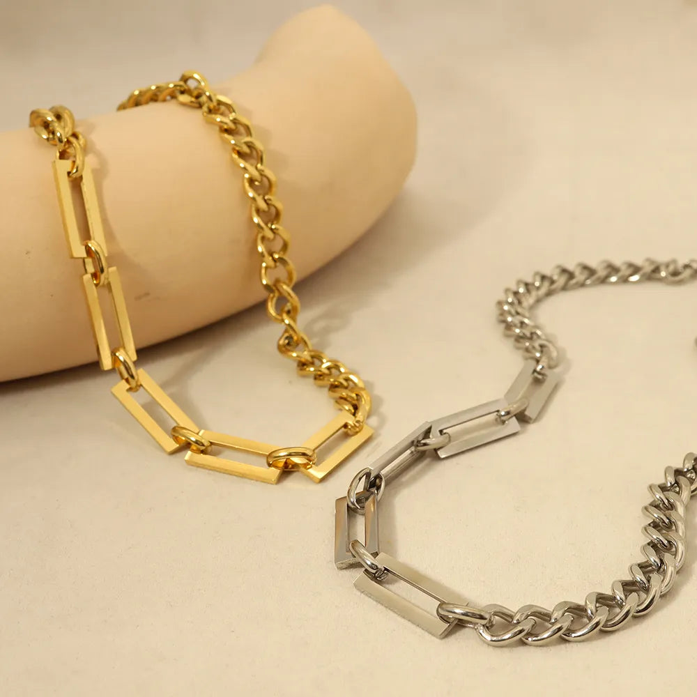 SPLICE CHAINS CHOKER NECKLACE