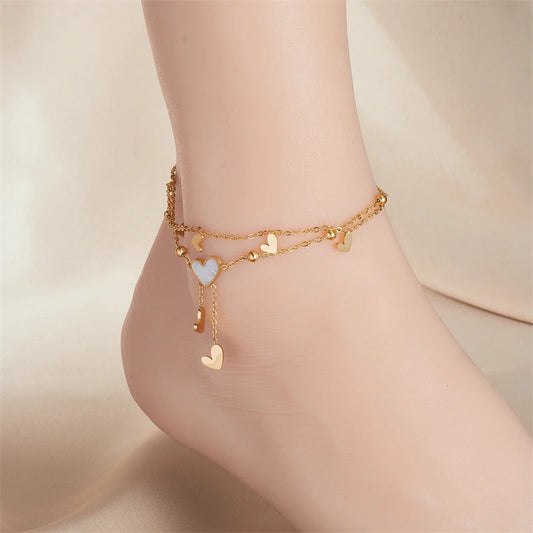 HEART LOVE GIRL NEW ANKLET