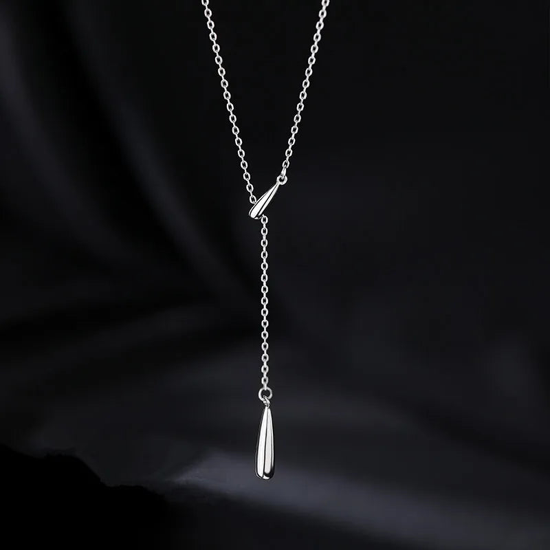 STEARLING SILVER WEDDING NECKLACE