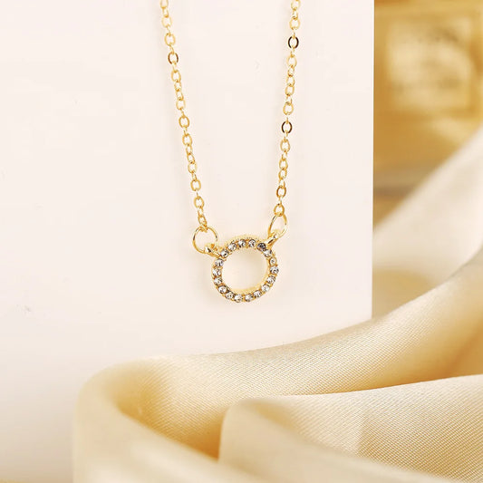 ELEGANT GOLD JEWERLY CRYSTAL