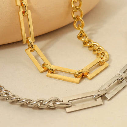 SPLICE CHAINS CHOKER NECKLACE