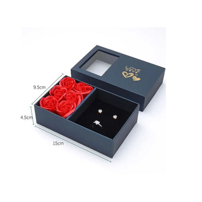 GIFT BOX IMMORTAL FLOWER JEWELRY NECKLACE